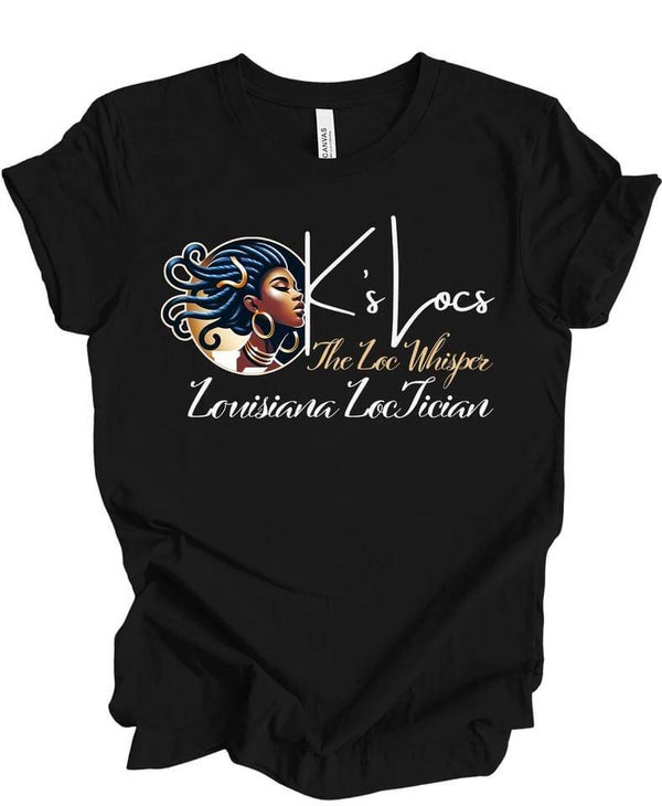K’s Loc tee shirts