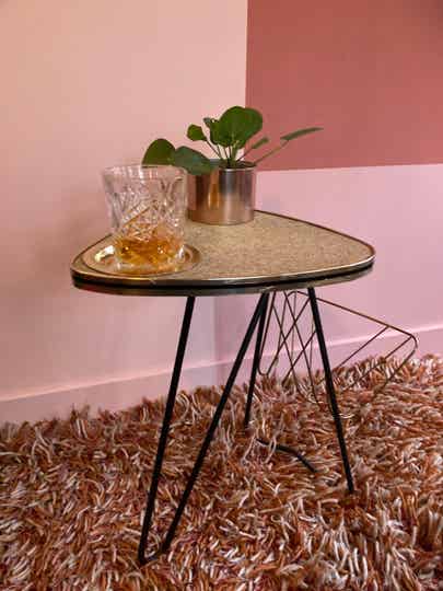 Vintage plantentafeltje Duits jaren ‘60