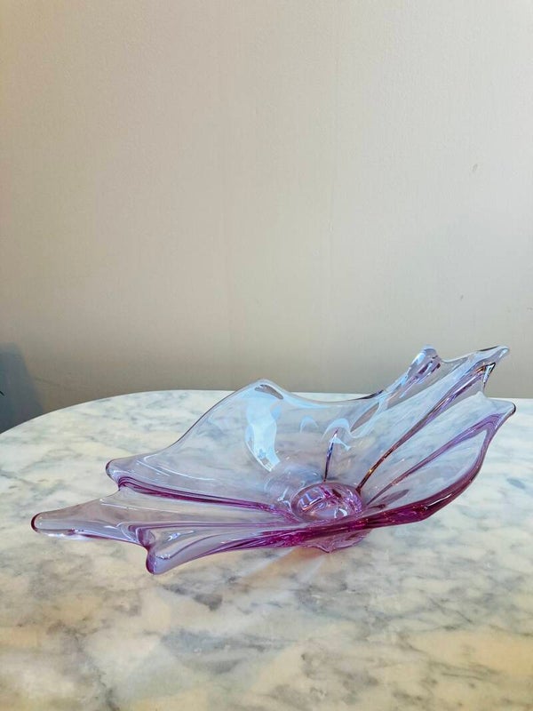 Mid-century Val St. Lambert schaal