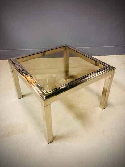 Belgo Chrom bijzettafel jaren ‘70