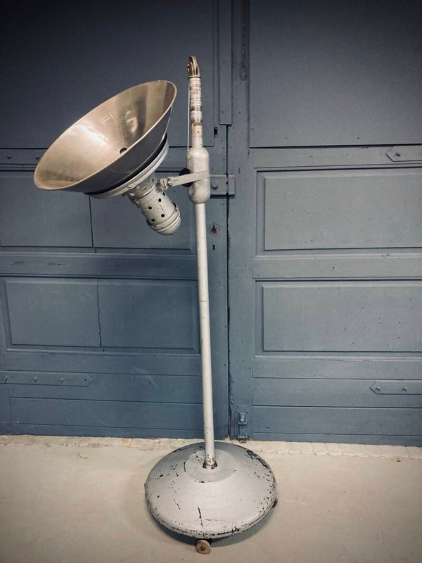 Industriële Hanau vloerlamp jaren ‘50