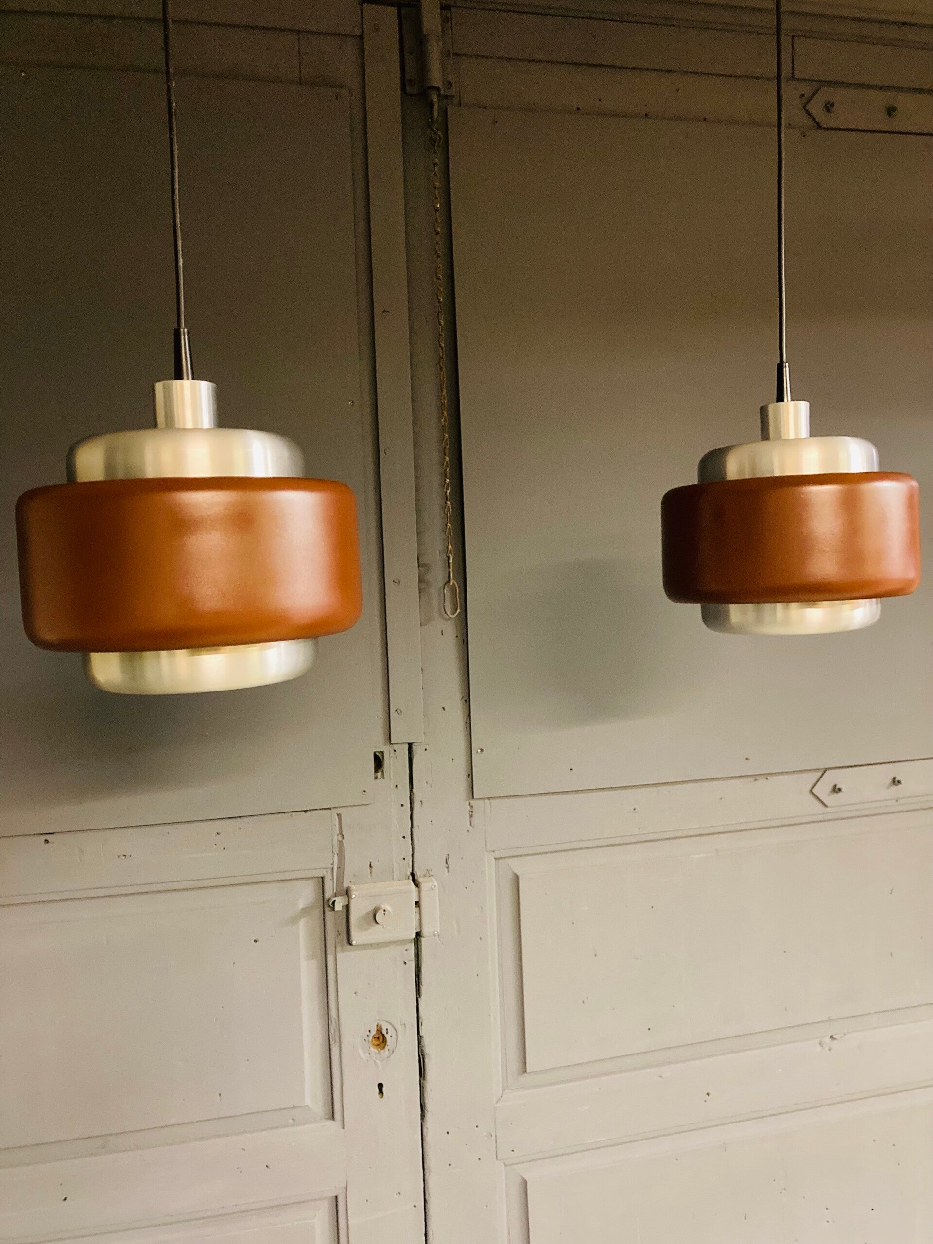 Philips hanglampen set, model LPG 201, jaren ‘70/‘80