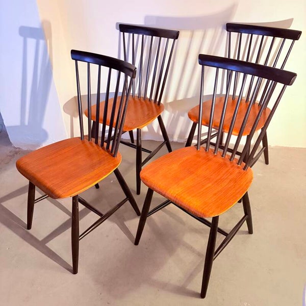 Eettafelstoelen Sven Erik Fryklund voor Hagafors, Zweeds jaren ‘60