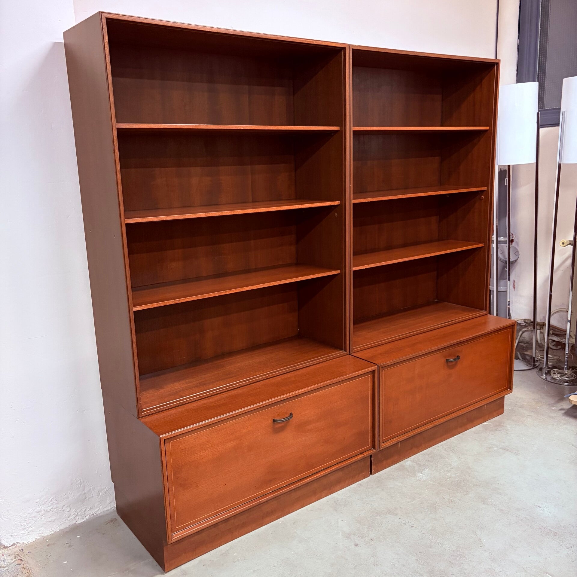 Vintage set boekenkasten van Formule, jaren ‘60