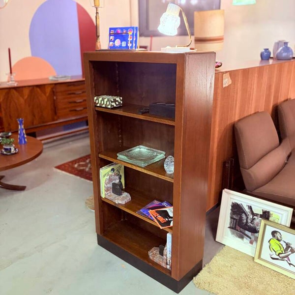 Art deco boekenkastje, jaren ‘30/‘40, eiken
