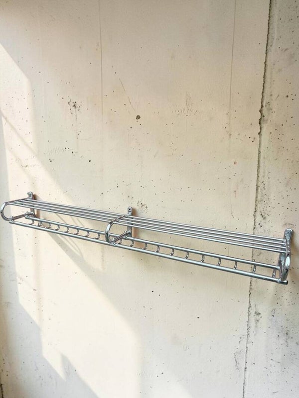 Chromen kapstok Bauhaus stijl, Oostwoud, jaren ‘30,