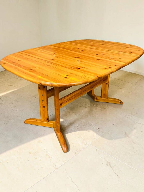 Uitschuifbare eettafel Kilde Møbler, jaren ‘80