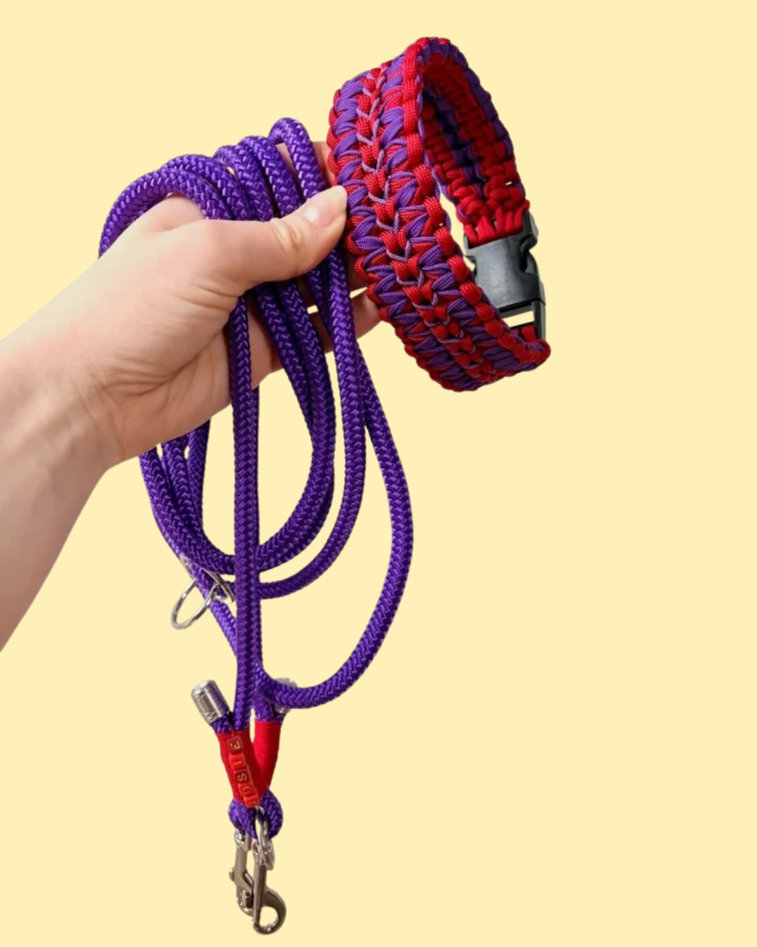 „X-Knot“- Halsband x Tauleine "COLOR POP"