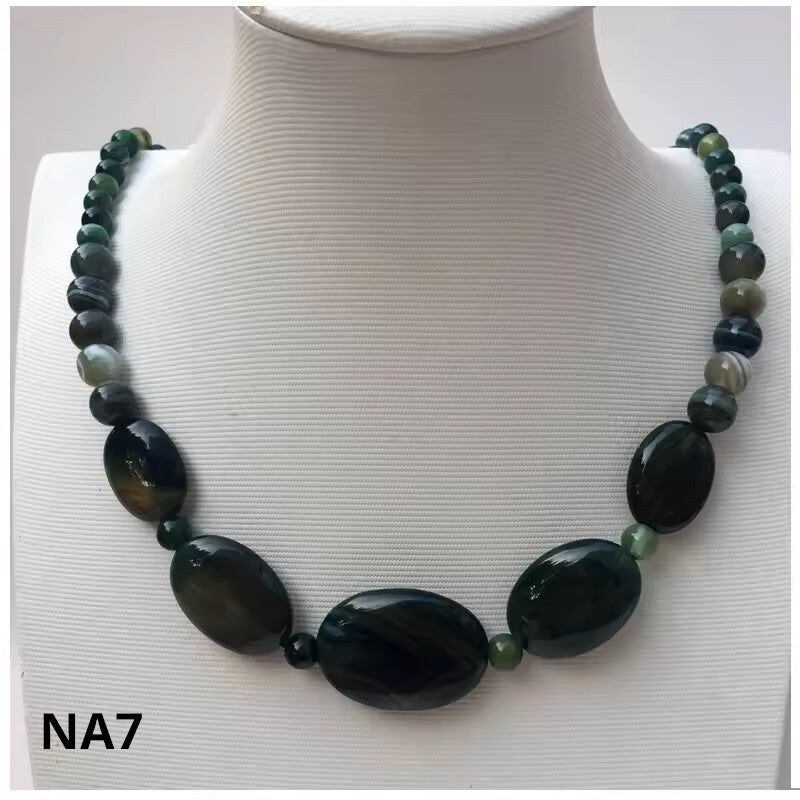 Naszyjniki z czarnego onyksu