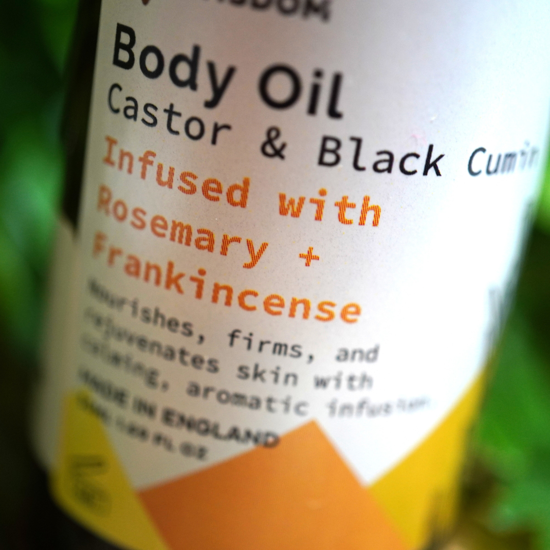 Rosemary Franincense body oil van Ancient Wisdom, 50 ml