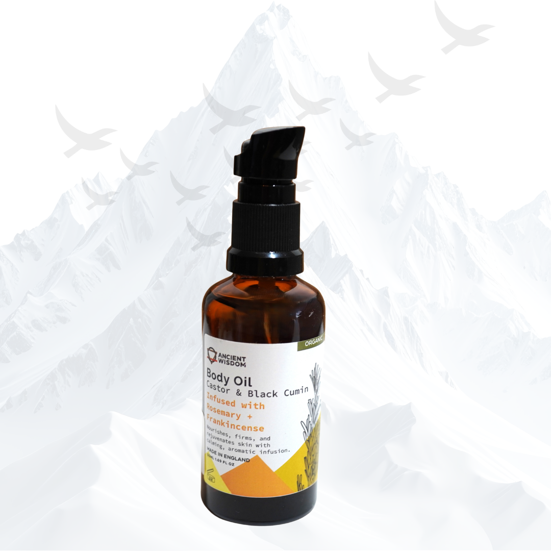 Body Oil Rosemary Frankincense Ancient Wisdom - 0324