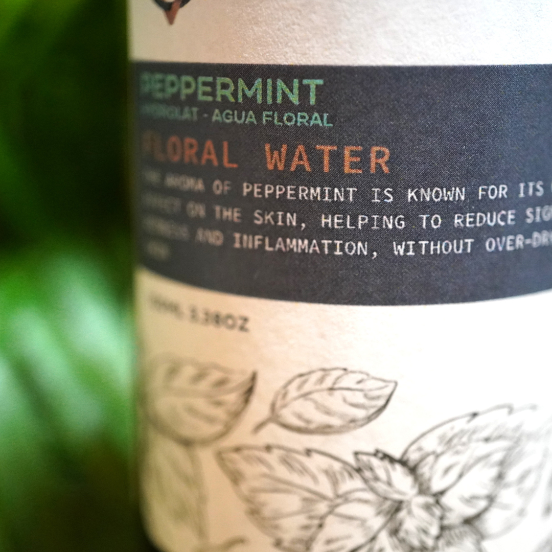 Pepermunt hydrolaat, bloemenwater, van Ancient Wisdom, 100 ml.