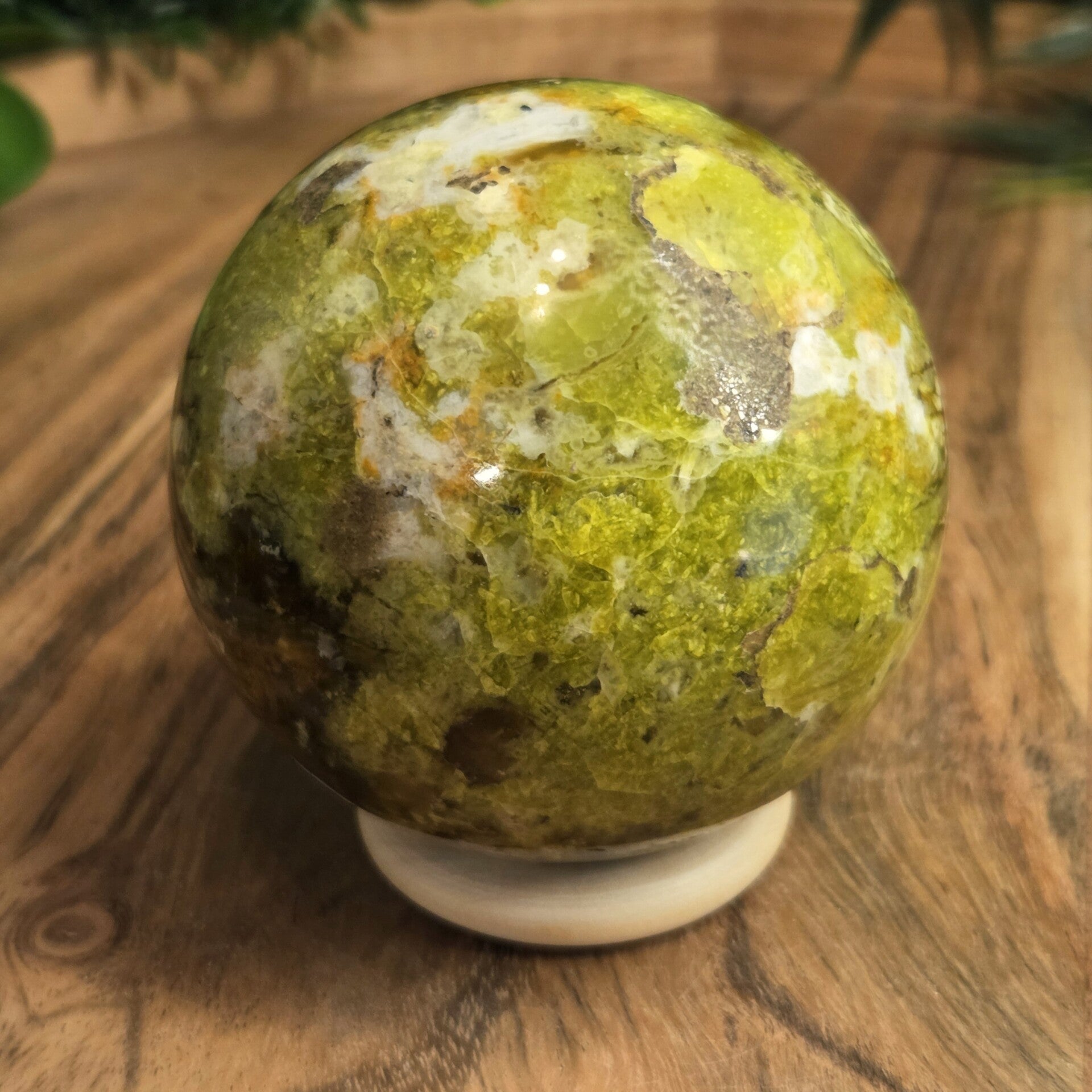 Groene Opaal Bol - 0499