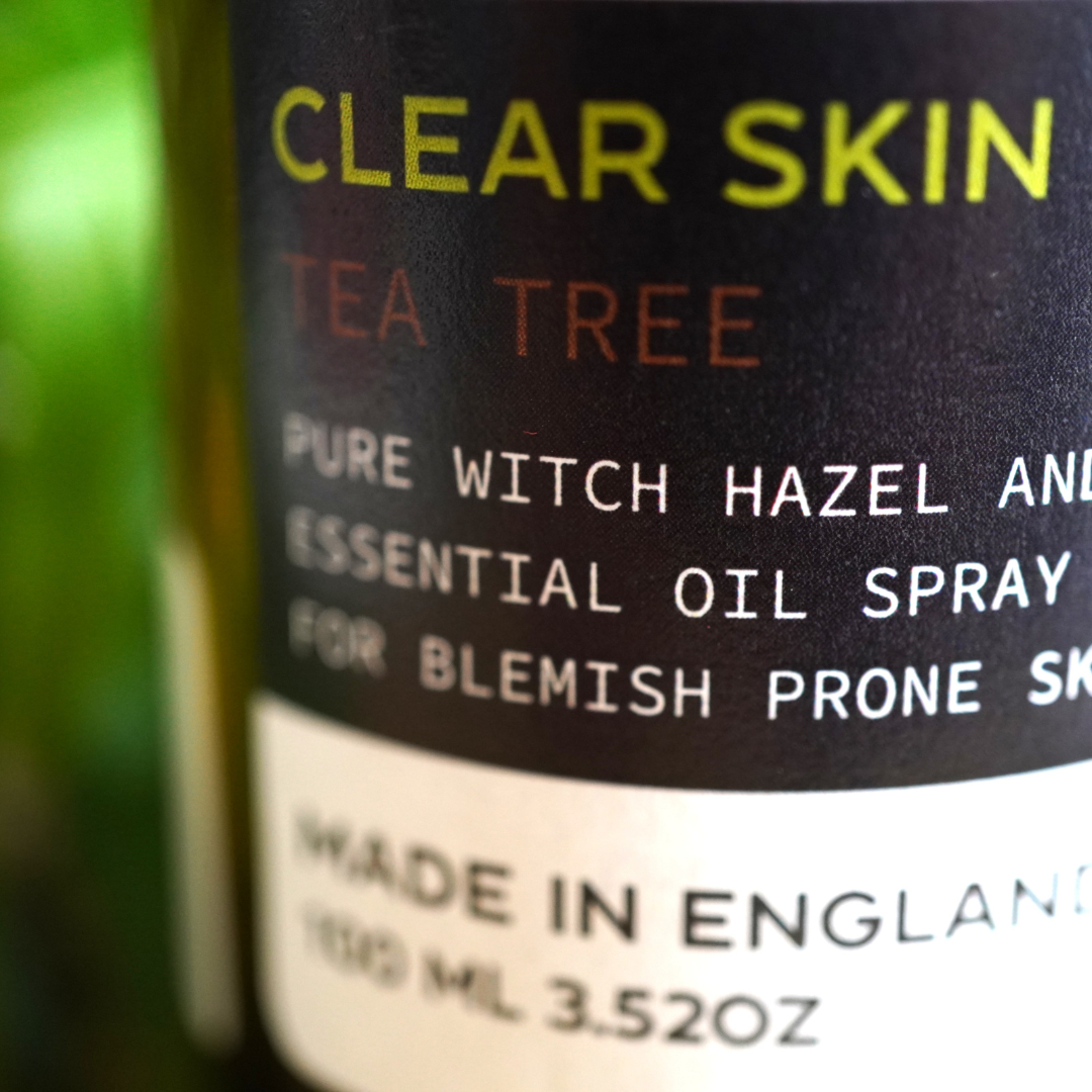 Toverhazelaar met Tea Tree gezichtstoner mist van Ancient Wisdom, 100 ml