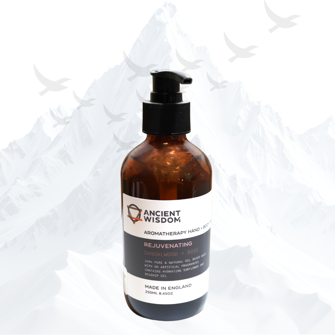 Hand & Body Wash Sandalwood Roos  Ancient Wisdom - 1407