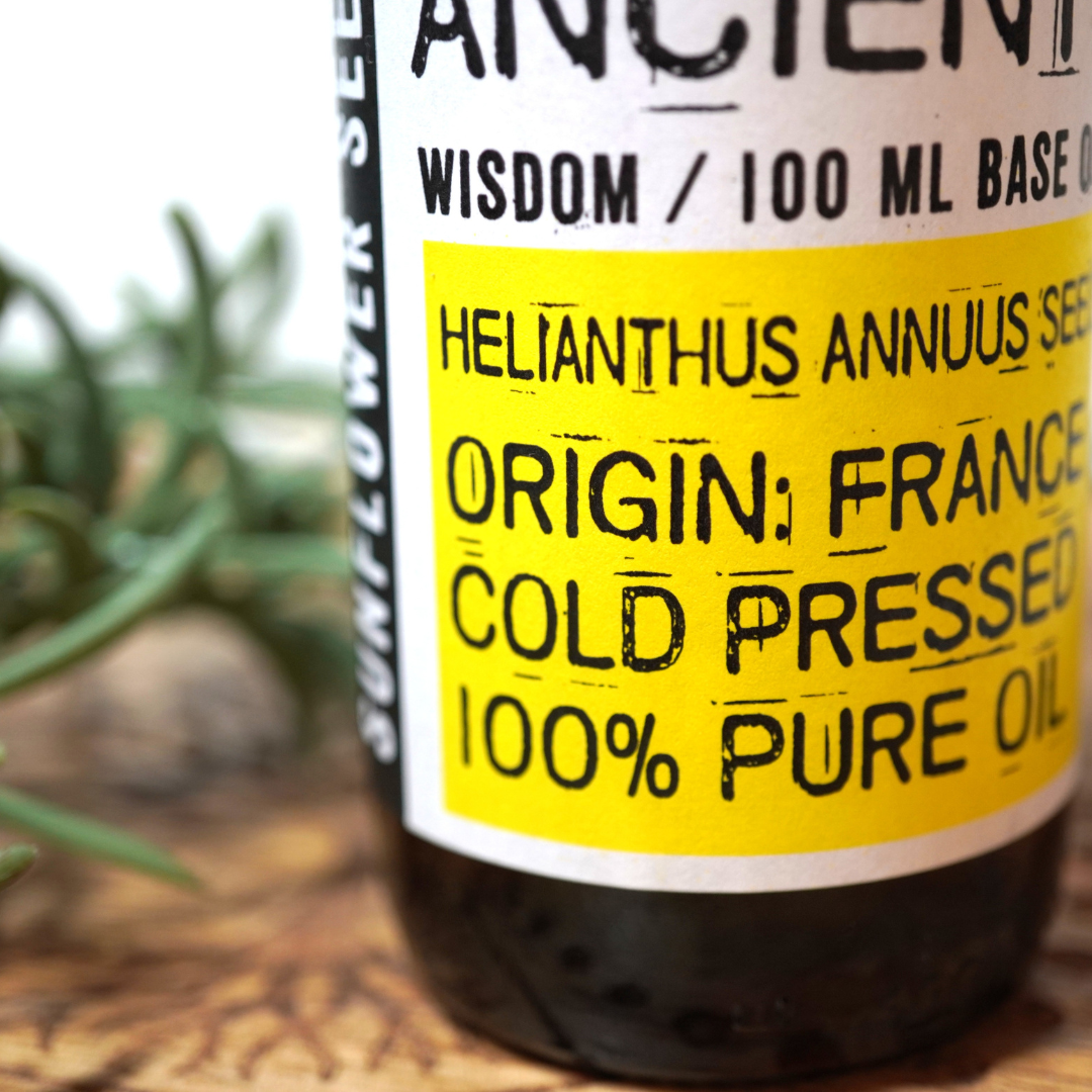 Zonnebloem basisolie van Ancient Wisdom, 100 ml.