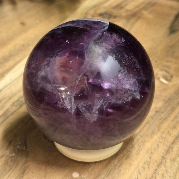 Paarse Fluoriet Bol - 1524