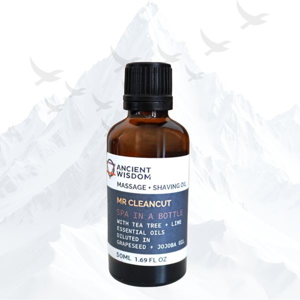 Massage- en Scheerolie Mr Cleancut Ancient Wisdom - 2150