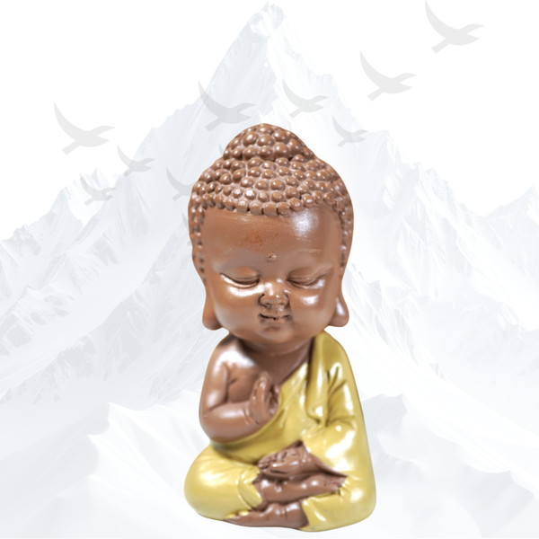 Baby Boeddha Geel - 260045