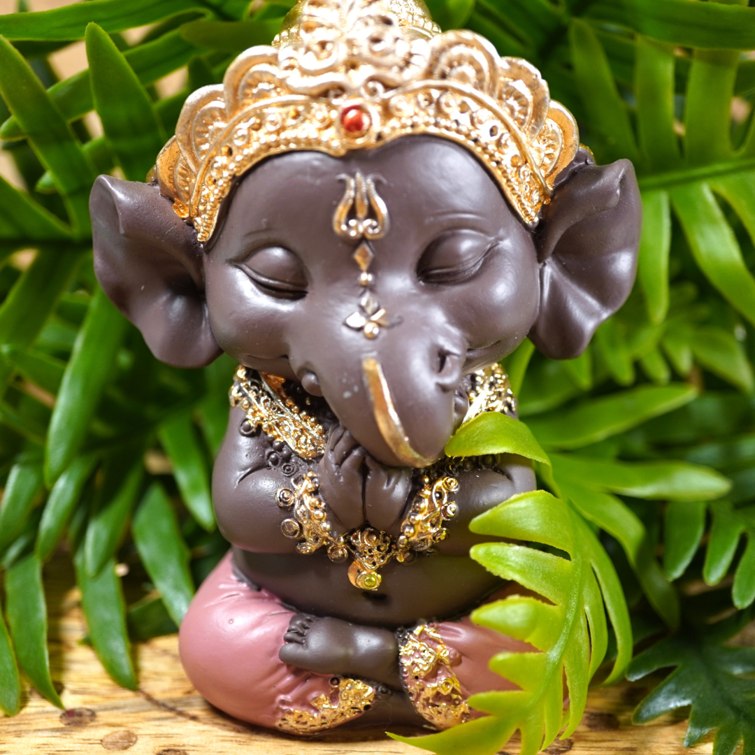 Ganesha beeldje van polyresin