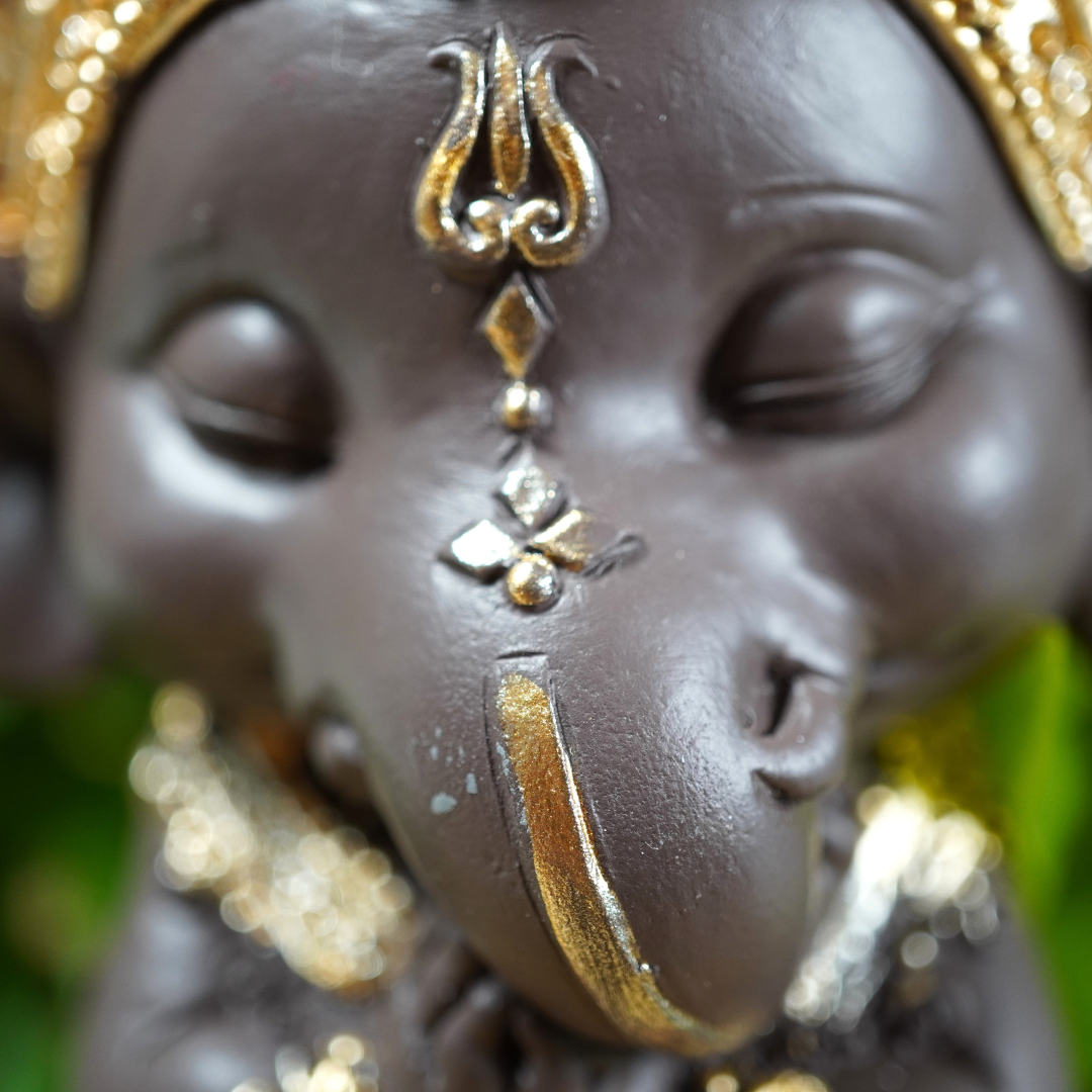 Ganesha beeldje van polyresin