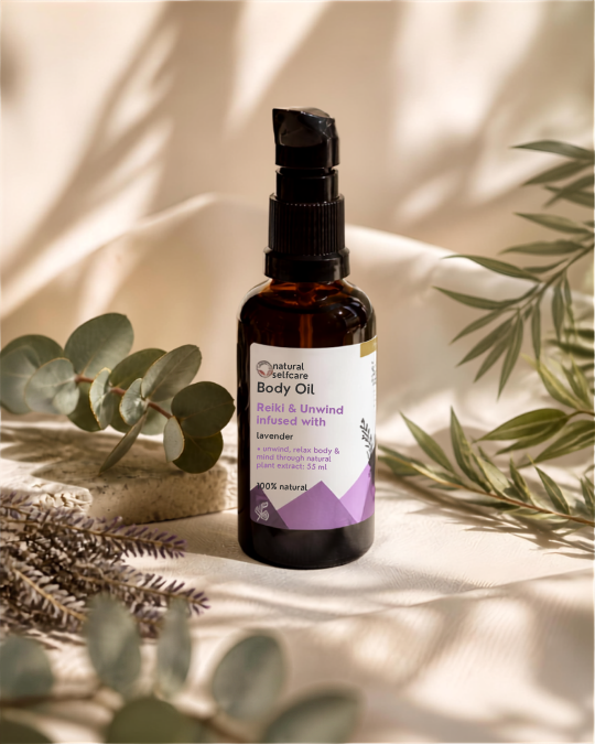 Lavendel body oil van Ancient Wisdom, 50 ml