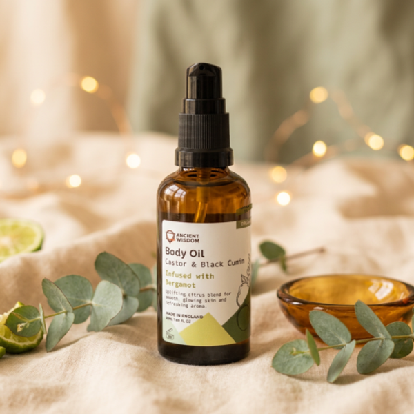 Body Oil Bergamot Ancient Wisdom - 260172