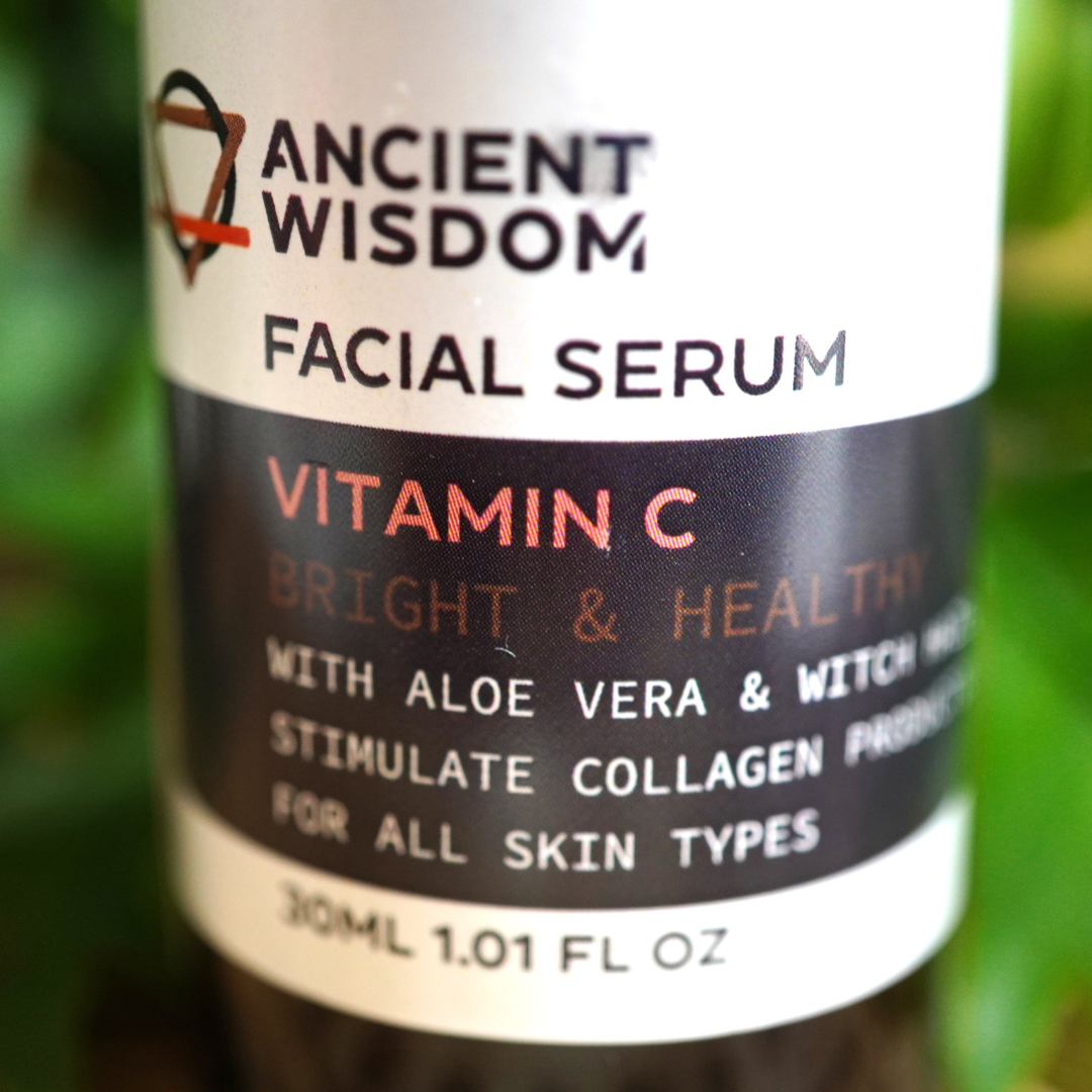 Gezichtsserum Vitamine C van Ancient Wisdom, 30 ml