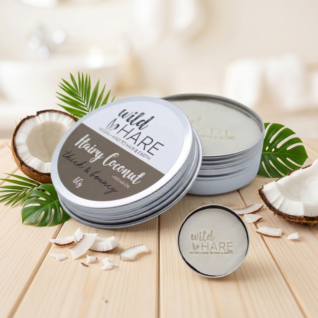 Shampoo bar Hairy Coconut van Wild Hare