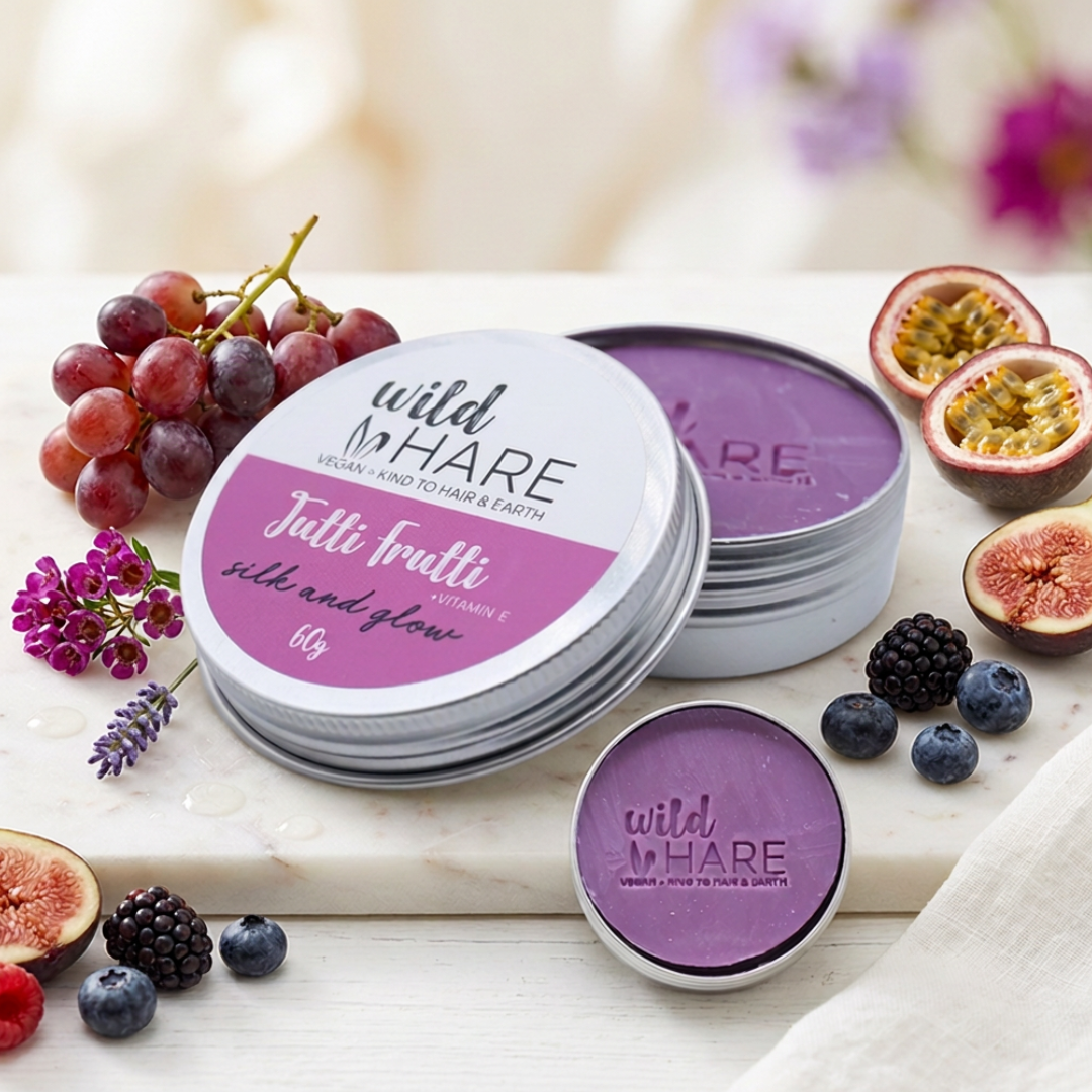 Shampoo bar Tutti Frutti van Wild Hare, ca. 60 gram