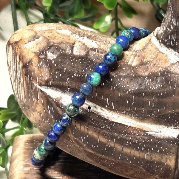 Armband Azuriet/Malachiet 4 mm - 261823