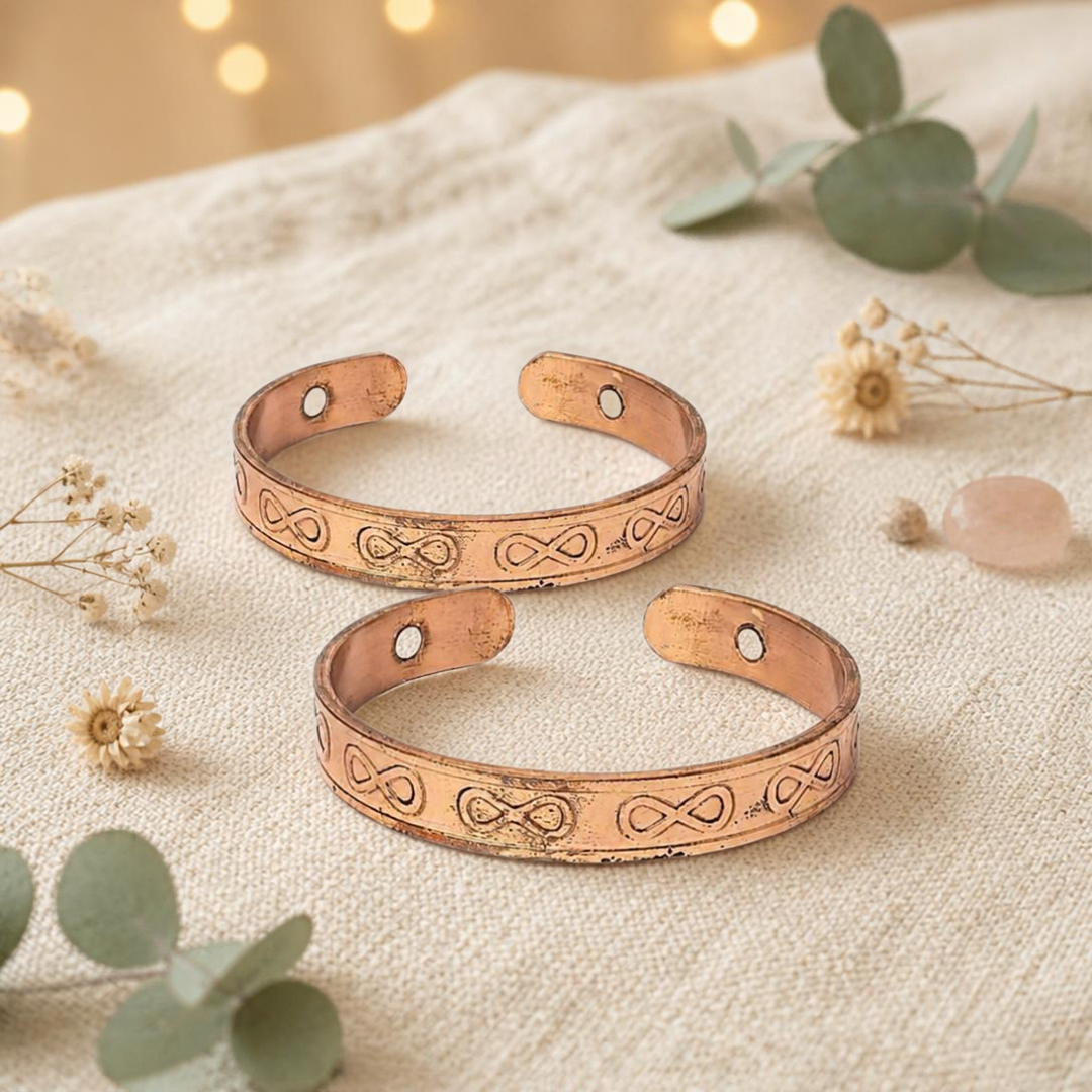 Koperen Armband met Magneet set - 262050