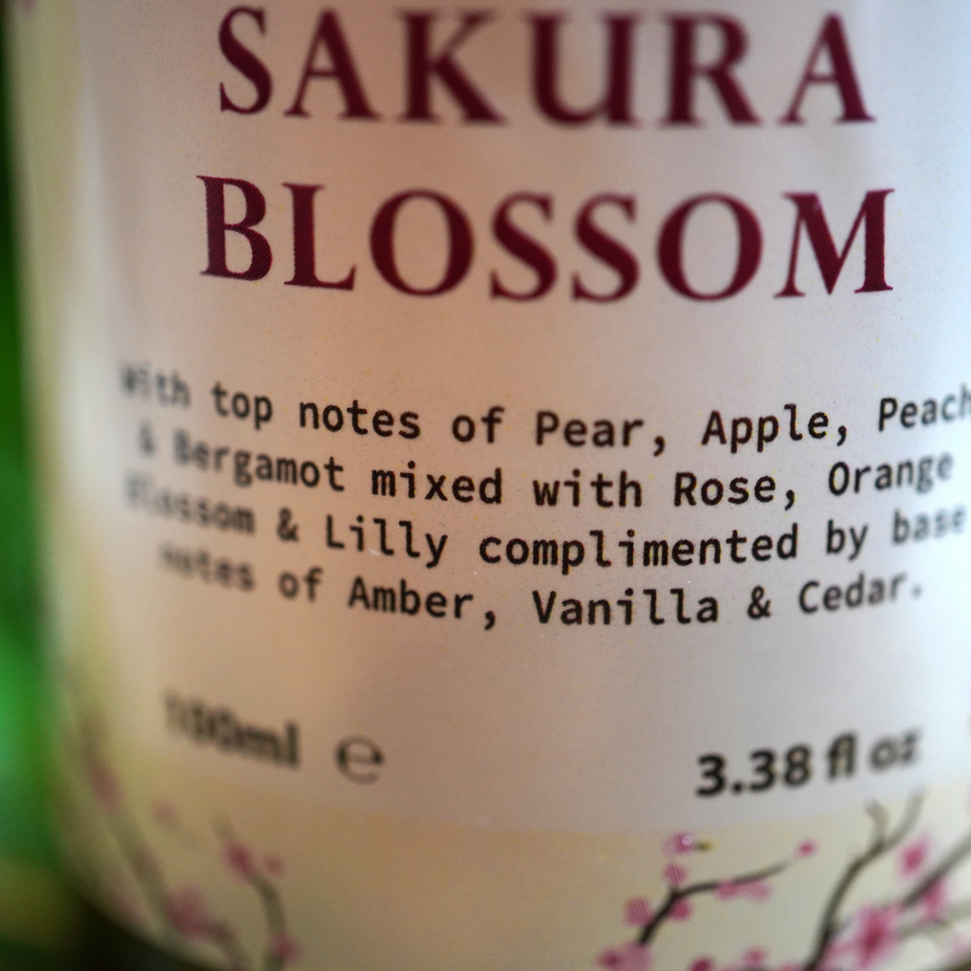 Sakura Blossom (kersenbloesem) kamerspray van Ancient Wisdom, 100 ml.