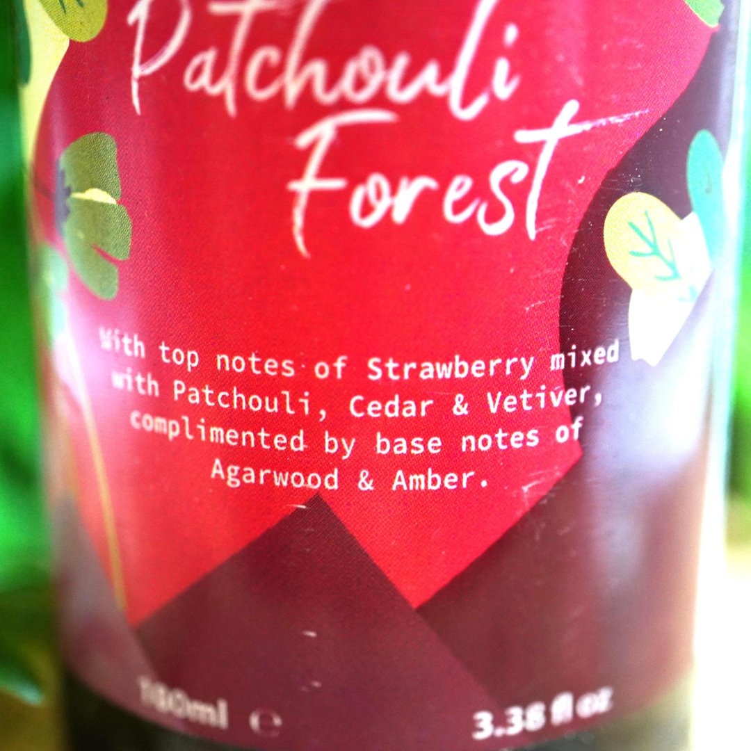 Patchouli Forest Room spray van Ancient Wisdom, 100 ml