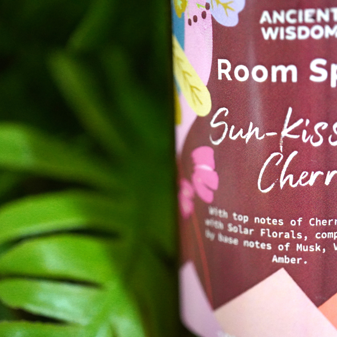 Sun kissed cherry kamerspray van Ancient Wisdom, 100 ml