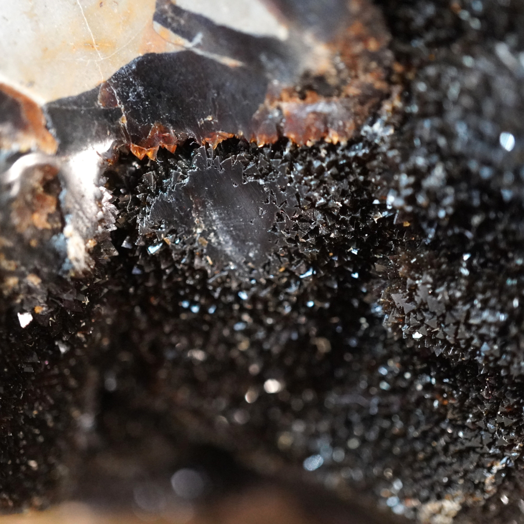 Druzy septarie free form 