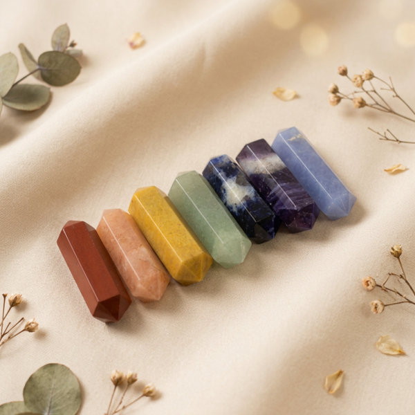 7 Chakra Dubbelpunt Set - 263244