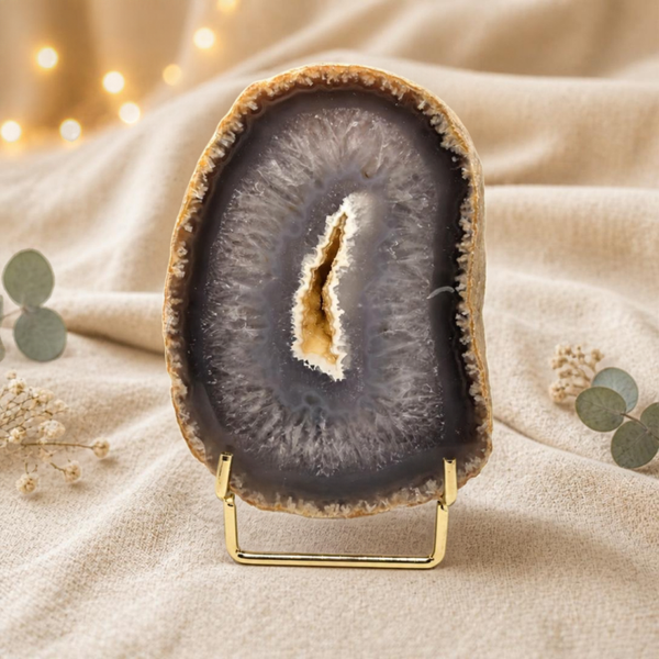 Agaat Geode op Standaard - 263452