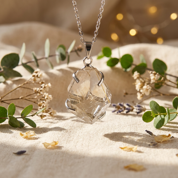Rutielkwarts Hanger Verzilverd - 263904