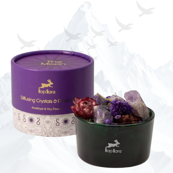 Hop Hare Kristal Diffuser The Moon (Amethist) - 264010
