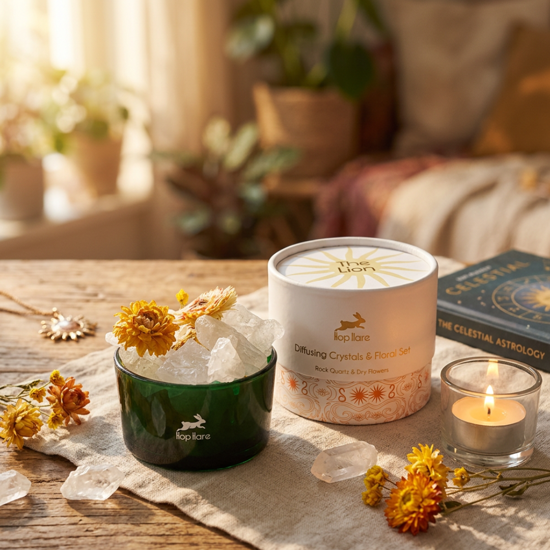 Kristal diffuser set The Lion van Hop Hare