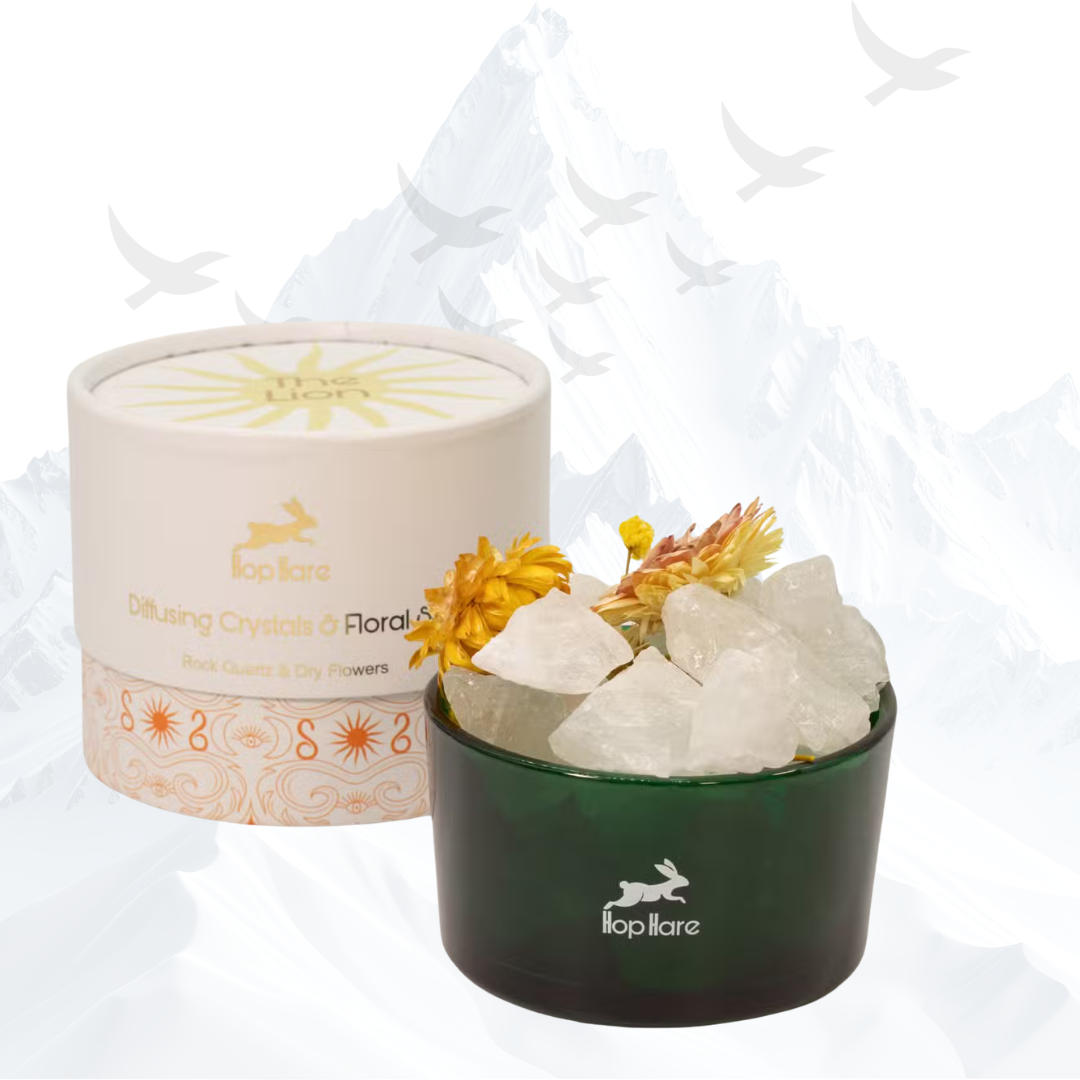 Hop Hare Kristal Diffuser The Lion (Bergkristal) - 264013
