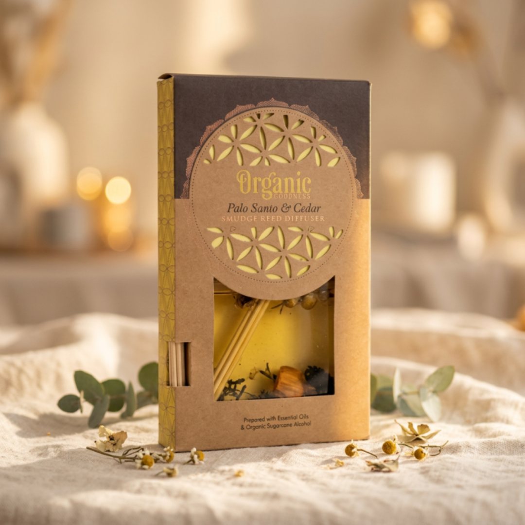 Geurstokjes diffuser Palo Santo en Cederhout, 150 ml