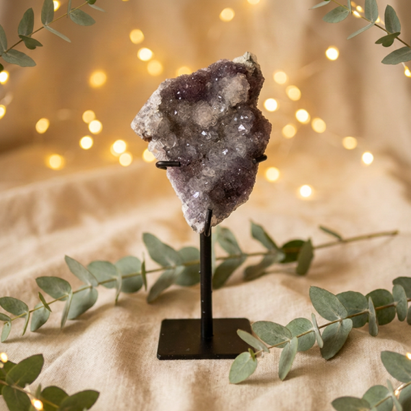 Flower Amethist op Standaard - 265950