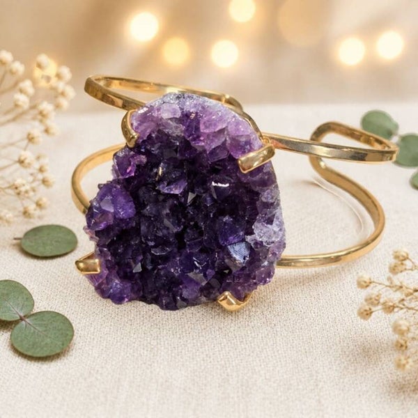 Amethist Armband 24K Verguld - 267213A