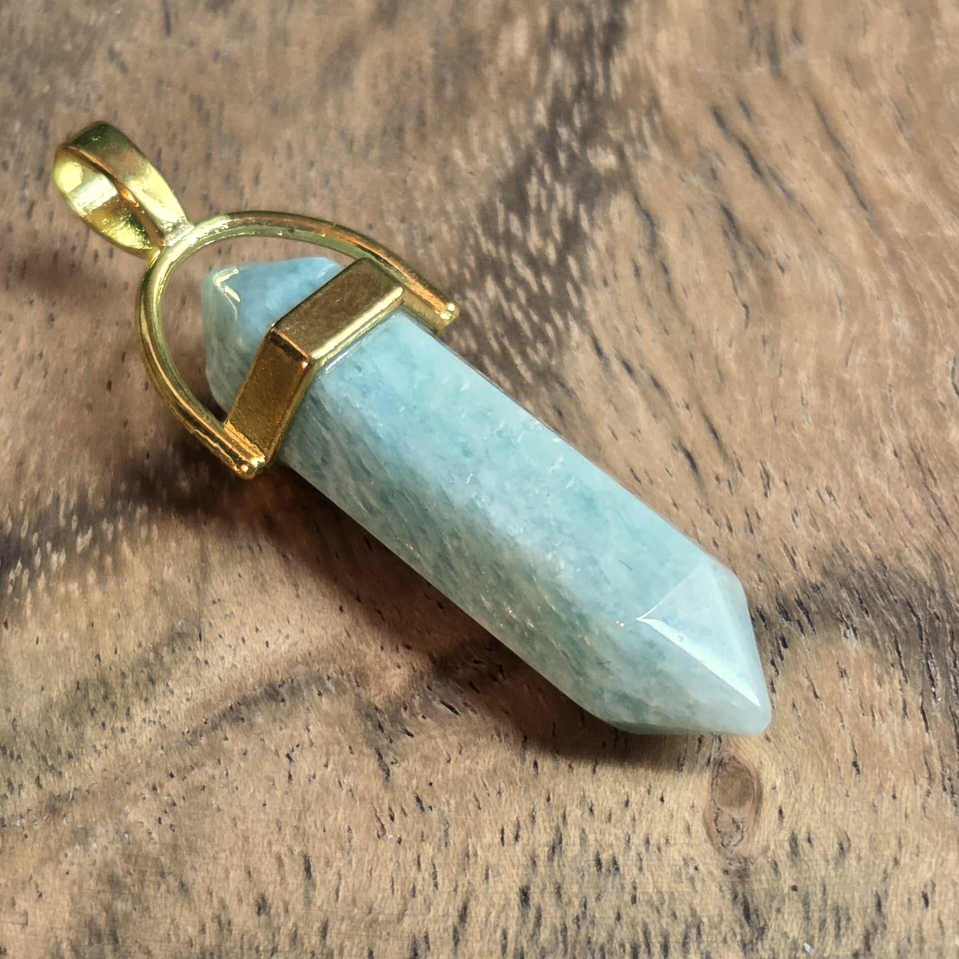 Amazoniet Dubbeleinder Hanger - 3545