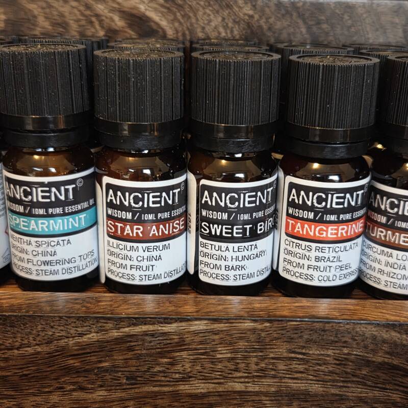 Ancient Wisdom etherische olie gember, 10 ml.