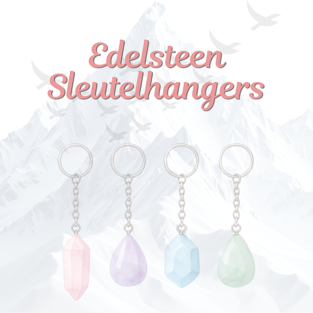 Vind hier ons assortiment Edelsteen sleutelhangers.