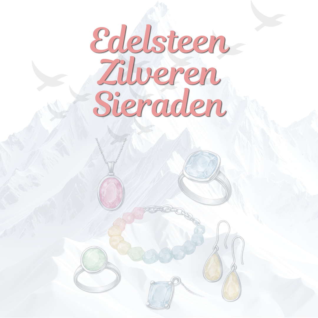 Vind hier ons assortiment zilveren edelsteen sieraden.