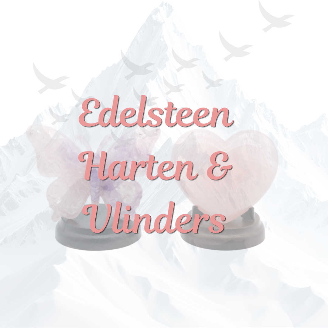 Vind hier ons assortiment gepolijste en ruwe edelsteen harten.